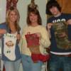 Family stockings, Avery, Me & Chase...ROX on the stocking is spelled with bullets...love it! 